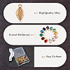 DIY Pendant Jewelry Making Finding Kit FIND-TA0002-23B-5