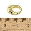 Brass Spring Gate Rings KK-B089-10G-3