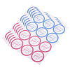 10 Sheets Paper Self Adhesive Stickers STIC-TA0002-07-2
