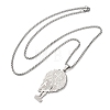 304 Stainless Steel Pendant Necklaces NJEW-B153-02B-P-2