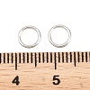 Brass Closed Jump Rings KK-D257-01P-02-3