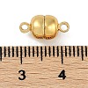 Rack Plating Brass Magnetic Clasps KK-Z070-19G-02-3