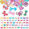 50Pcs PVC Paper Picture Stickers DIY-TAC0010-39-1
