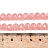 Baking Painted Imitation Jade Glass Bead Strands DGLA-A034-J8MM-A31-4