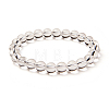 Natural Crystal Round Beads Stretch Bracelets BJEW-N301-8mm-07-1