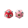 Brass Enamel Beads KK-CBA0E55-01C-G-2