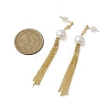 Natural Pearl Ear Studs EJEW-P286-43G-3