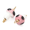 Handmade Porcelain Pendants STAS-Q119-28G-02-2
