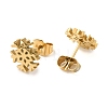 304 Stainless Steel Stud Earrings EJEW-I311-03A-G-2