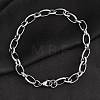 Tarnish Resistant Fashionable 304 Stainless Steel Engraved Vine Mother-son Chain Bracelets LS-STAS-A028-B101P-1