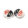 Printed Handmade Porcelain Beads PR-CBA938E-02-4