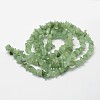 Natural Green Aventurine Beads Strands X-G-F328-24-2