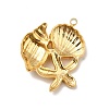 Ion Plating(IP) 304 Stainless Steel Pendants LS-STAS-I197-003G-3