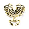 Dragon Brooch JEWB-K018-18AG-1