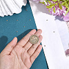 20Pcs 925 Sterling Silver Crimp Bead Cover STER-BBC0009-49-3
