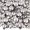 150Pcs 5 Styles Flat Round Brass Four Claw Nail KK-CL0001-03P-7