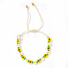 Handmade Plastic Beaded Link Bracelets CB6156-3-1