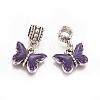 Tibetan Style Alloy European Dangle Charms MPDL-I006-02A-2
