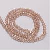 Electroplate Glass Bead Strands GLAA-K016-2x3mm-03FR-2