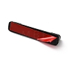 Plastic Adhesive Back Bar Pins with Platinum Iron Pins KY-D025-01B-02-2