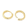 S925 Sterling Silver Micro-Inlaid Zircon Circle Stud Earrings Fashion Simple ZD9822-5-2