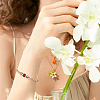 400Pcs 2 Bags Electroplate Glass Beads GLAA-SC0003-36B-7