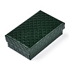 Rhombus Textured Cardboard Jewelry Boxes CBOX-T006-02C-3