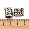 316 Surgical Stainless Steel European Beads STAS-Q326-03AS-05-3