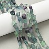 Natural Fluorite Beads Strands G-G018-62D-5