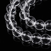 Transparent Glass Beads Strands X-GLAA-T032-T6mm-13-3