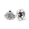 Tibetan Style Bell Filigree Bead Caps TIBE-A23845-AS-LF-2