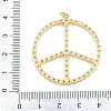 Brass Micro Pave Cubic Zirconia Pendants KK-L275-56G-02A-3
