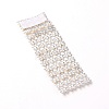 Plastic Rhinestone with Polyester Napkin Holder Adornment AJEW-WH0183-13B-3