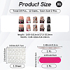 1 Bag ABS Plastic Press On False Nails MRMJ-CP0001-59-2