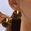 Acrylic Stud Earrings FS-WGF2FEF-05-1
