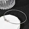 304 Stainless Steel Bangles for Women BJEW-C088-02P-2