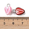 Opaque Resin Pendants FIND-Z104-03P-4