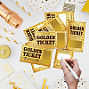 120 Sheets 4 Style Rectangle Coated Scratch Off Film Reward Cards DIY-JOY0001-16-6