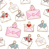 35Pcs Alloy Enamel Pendants ENAM-FS0002-72-3