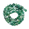 Natural Banded Agate Beads Strands G-P611-C11-01-3