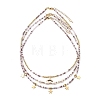 Beaded Necklaces & Pendant Necklace Sets NJEW-JN03076-2