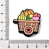 Thanksgiving Theme Silicone Beads SIL-J001-01N-3