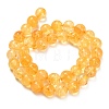 Natural Citrine Beads Strands G-F820-K04-10mm-3