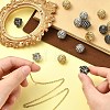 3Pcs 3 Colors Brass Cubic Zirconia Beads KK-YW0004-25-4