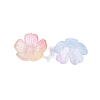 Transparent Plastic Bead Caps KY-Q005-02A-M01-3