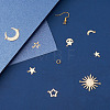 Yilisi DIY Star & Moon & Sun Drop Earring Making Kit DIY-YS0001-36-14