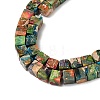 Dyed Synthetic Imperial Jasper Beads Strands G-H087-F02-01A-1-4