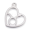 Non-Tarnish 304 Stainless Steel Pendants LS-STAS-M228-A01-04P-1