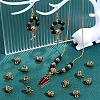 210Pcs Tibetan Style Alloy Tube Bails TIBE-PH0002-62AG-4