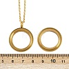 304 Stainless Steel Visible Flat Round Locket Pendant Pet Urn Ashes Necklaces LS-NJEW-S455-08G-6